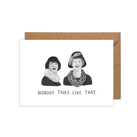 Josephine And Daphne Some Like It Hot A6 Greetings Card Middle Mouse Shop