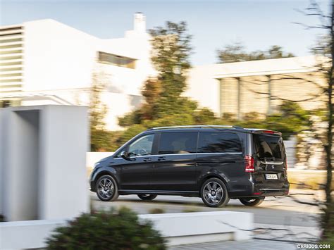 2019 Mercedes Benz V Class V300d Amg Line Color Graphite Grey Metallic Rear Three Quarter