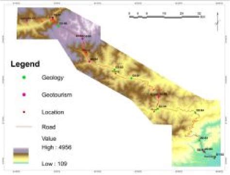 route map   traverse  scientific diagram
