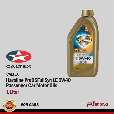 CALTEX Havoline ProDSFullSynLE 5W40 Passenger Car Motor Oils 1 Liter