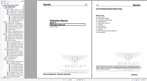 Bentley Continental Gtc Workshop Manual Wiring Diagrams