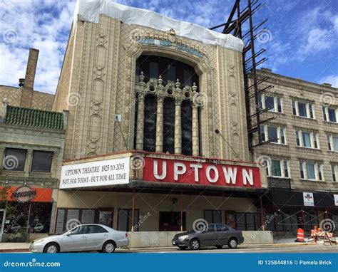 Uptown Theatre Chicago Illinois Editorial Photo Image Of Palace