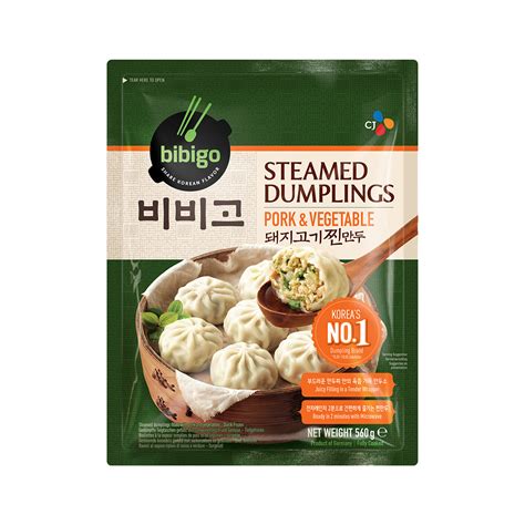 Pork & Vegetable Steamed Dumplings - Bibigo