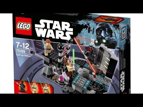 Новый набор Лего Star Wars! Дуэль на Набу - YouTube