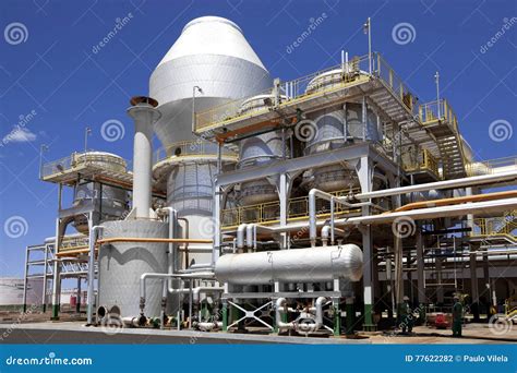 Sugar Cane Industrial Mill Processing Plant In Brazil Editorial
