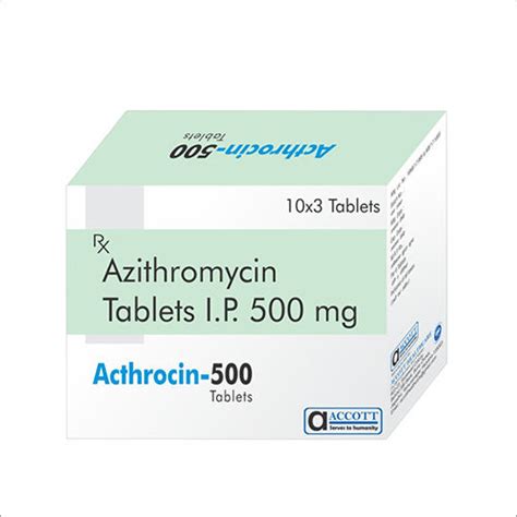 500 MG Azithromycin Tablets IP at Best Price in Yamunanagar ...