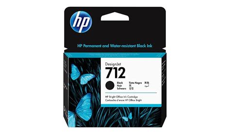 HP 712 Original High Yield Inkjet Ink Cartridge - Black - 1 Each ...