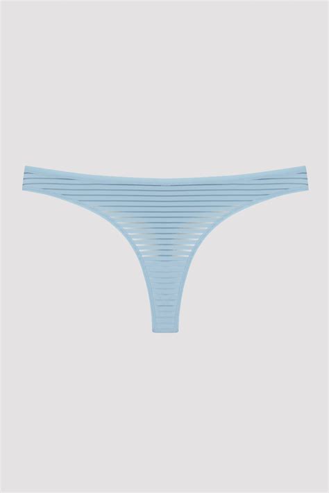 Albastru Chilot Nude Colors Chilot Thong Chiloți PLZKWYHN23SKBL23XS