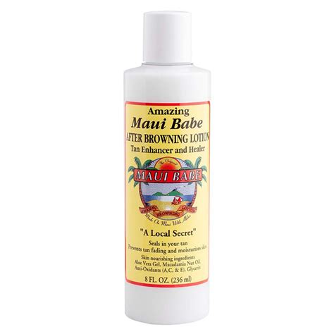 Maui Babe After Browning Lotion Tan Enhancer And Healer Shop Sunscreen Self Tanners At H E B