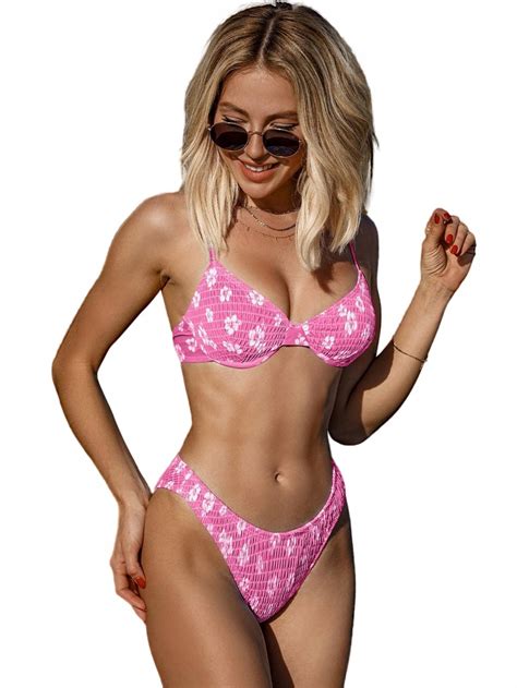 D P Bikini Str J K Pielowy R Kwiaty Shein M Oficjalne Archiwum Allegro