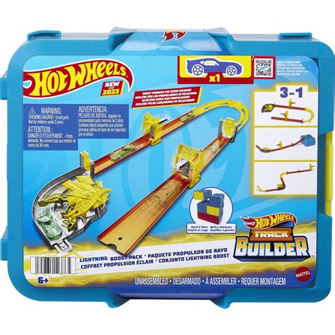Hot Wheels Track Builder Lightning Boost Pack HNN38 Fantom Toys