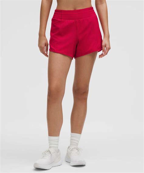Lululemon Hotty Hot High Rise Lined Short 4 Pink Dragonfruit Lulu