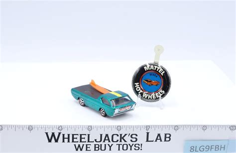 Deora Aqua Redline Hot Wheels Mattel Vintage Rl Usa W Button Surfboard Wheeljack S Lab