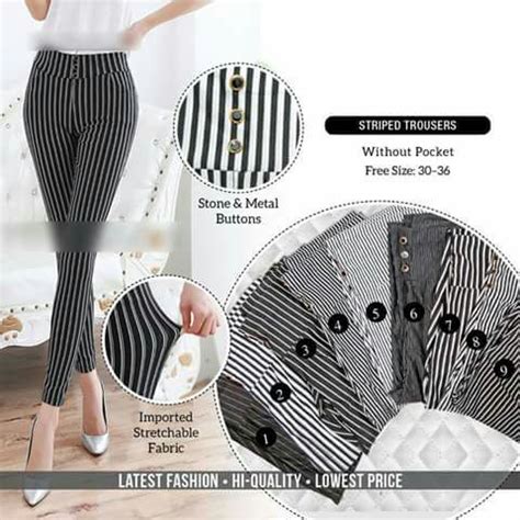 striped pants   price  kolkata id  bina fashion mart