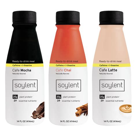 Soylent Cafe Variety 36 Protein Bottle Bundle - Soylent - Soylent