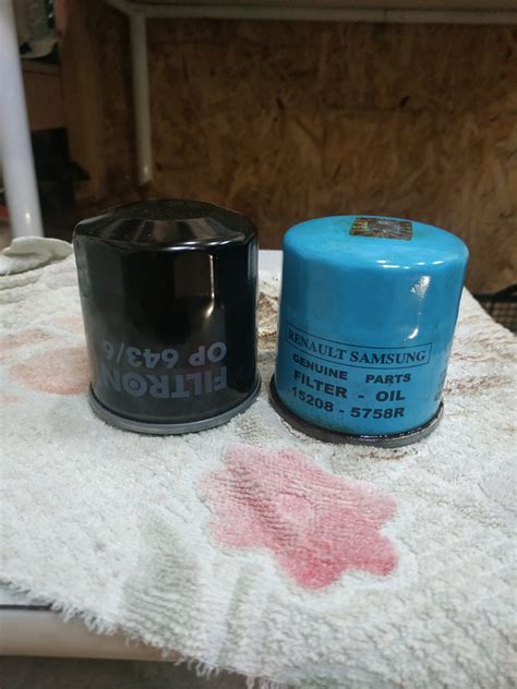 Неправильный масляный фильтр на H4M — Renault Logan Stepway, 1,6 л ...