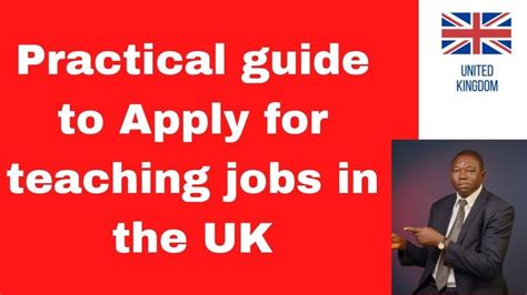 Practical Guide On How To Get A Teaching Job In The Uk Migrate To The