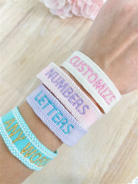 Friendship Bracelets With Names