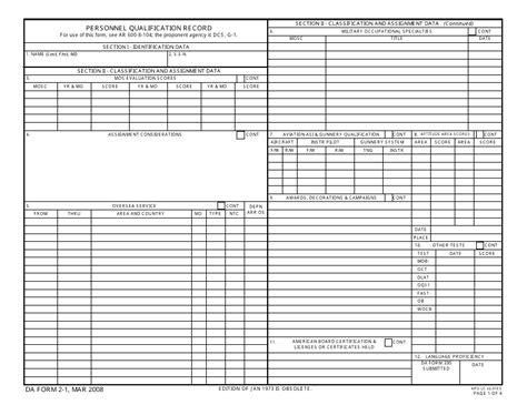 Army Fillable Da Forms