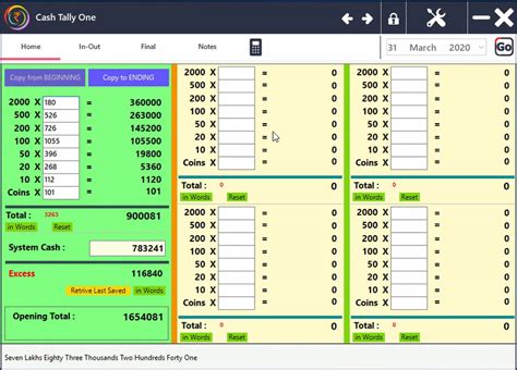 Cash Tally One No1 Cash Tally Application For Bankers And Cashiers