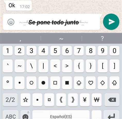 Cómo poner negrita cursiva y tachado en WhatsApp Agencia SEO y SEM