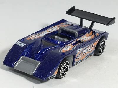 Hot Wheels Shadow MK IIa Metalflake Dark Blue HW Racing Malaysia