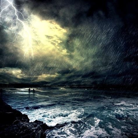 images  lightning   ocean  pinterest indigo orange