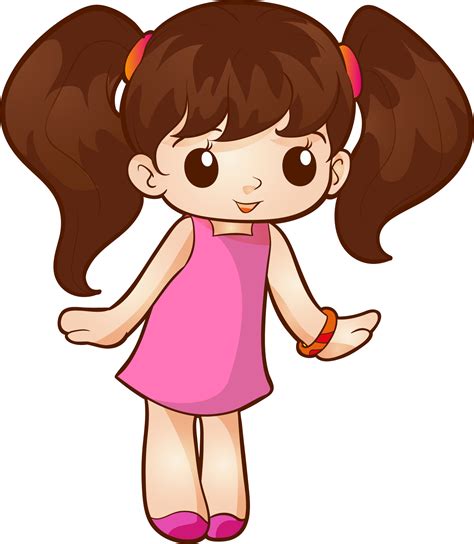 Pretty Little Girl Clipart