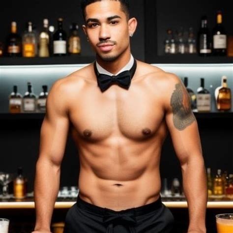 Buff And Nude London Hen Do Life Drawing Cocktail Making Naked Butlers Male Strippers