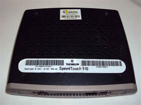 Modem Adsl Speed Touch 510 Não Tem Fonte R 3149 Em Mercado Livre
