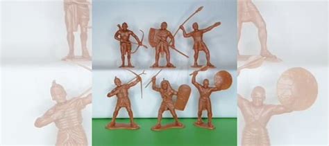 Солдатики дзи СССР. Египтяне. 6шт. №4 купить в Санкт-Петербурге | Хобби ...