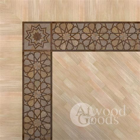 Wood Floor Border East Wooden Floor Border Cabinetmakers Floor Works