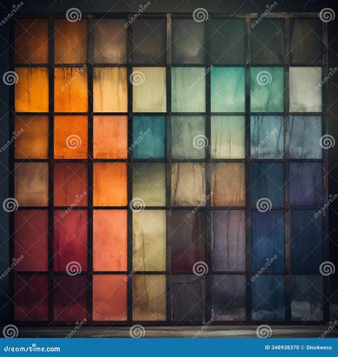 Decorative Panels In Monochromatic Color Palettes And Unconventional