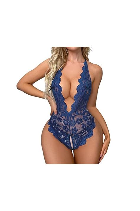 Nuisette Sexy Femme Sensuelle Sexy Cuir Lingerie Ouverte Vêtements