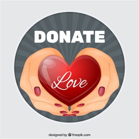 Free Vector Hand Drawn Donation Background