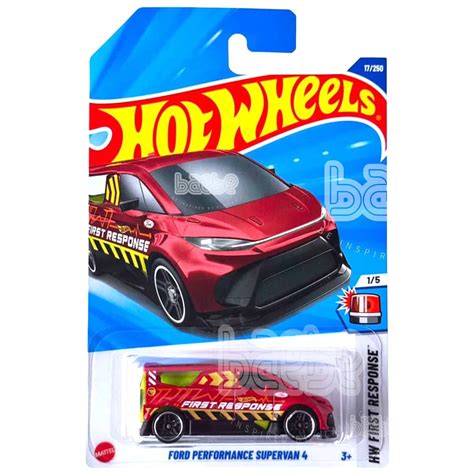 Hot Wheels Ford Super Performance Supervan 4 HW FIRST RESPONSE 2025 Treasure Hunt Toy