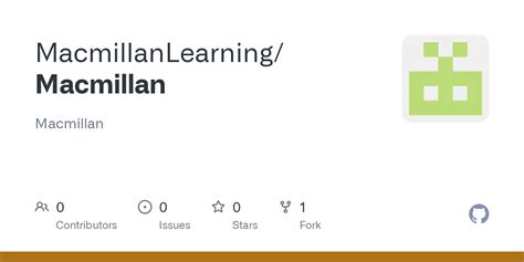 Github Macmillanlearningmacmillan Macmillan
