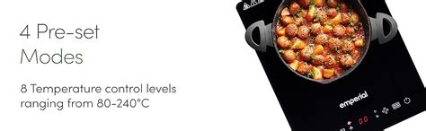 Emperial Single Induction Hob Portable Digital Cooktop Electric Hot Plate With Touch Control