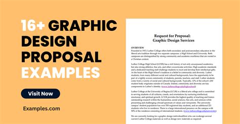 16 Graphic Design Proposal Examples To Download