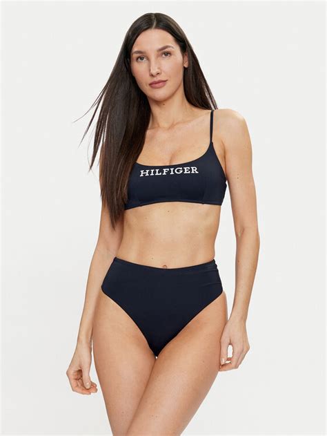 Tommy Hilfiger G Ra Od Bikini Uw Uw Granatowy Modivo Pl