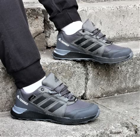 Купить Термо Кроссовки ADIDAS Terrex Мужские Серые Адидас Терекс Зимние ...