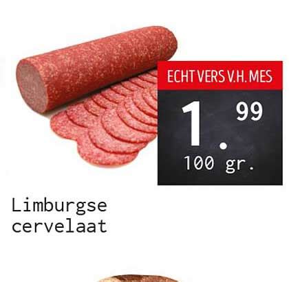 Limburgse Cervelaat Aanbieding Bij Naanhof 1Folders Nl