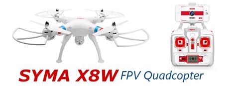 Syma X8W WIFI quad - First Quadcopter