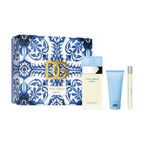 Парфюмированный набор женский Dolce & Gabbana Light Blue (туалетная ...