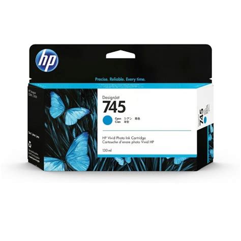 Hp Inc. 745 130-ml Designjet Cyan Ink Cartridge, F9j97a : Target