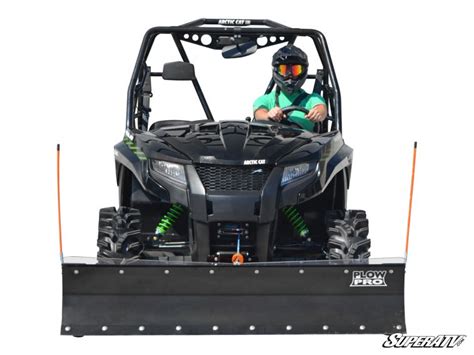Super Atv Plow Pro Snow Plow For Arctic Cat Hdx And Prowler
