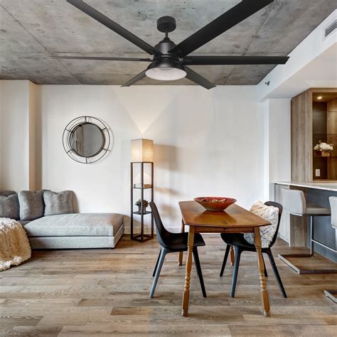 Electra 72" Indoor and Outdoor Ceiling Fan with Light LED