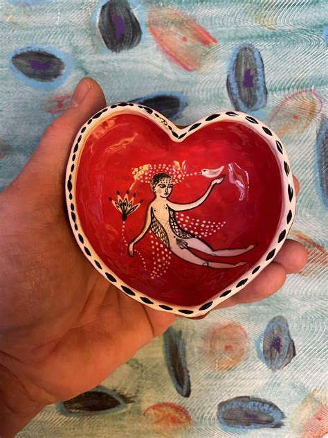 Nude Fella With A Bird Valentine Original Painting By Jenny Mendes In