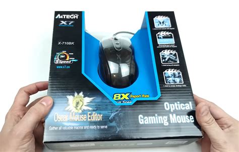 Обзор A4TECH X-710BK. Легендарная и неубиваемая проводная мышь с ...