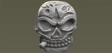 Файл STL Модель черепа 🎨・Дизайн 3D принтера для загрузки・Cults